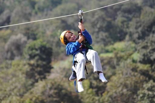 Aventura en canopy