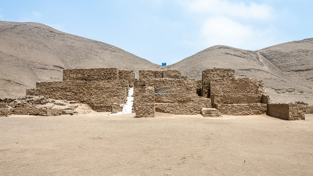 Vista panorámica de las ruinas Incahuasi